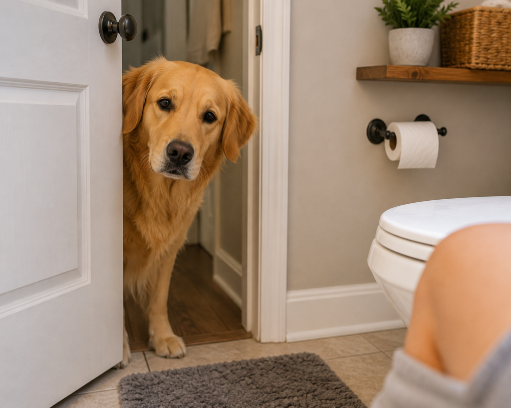 Why Does My Dog Follow Me To The Bathroom? The Real Reasons Explained 4874164e 20a7 4774 8b94 e210f85728ab