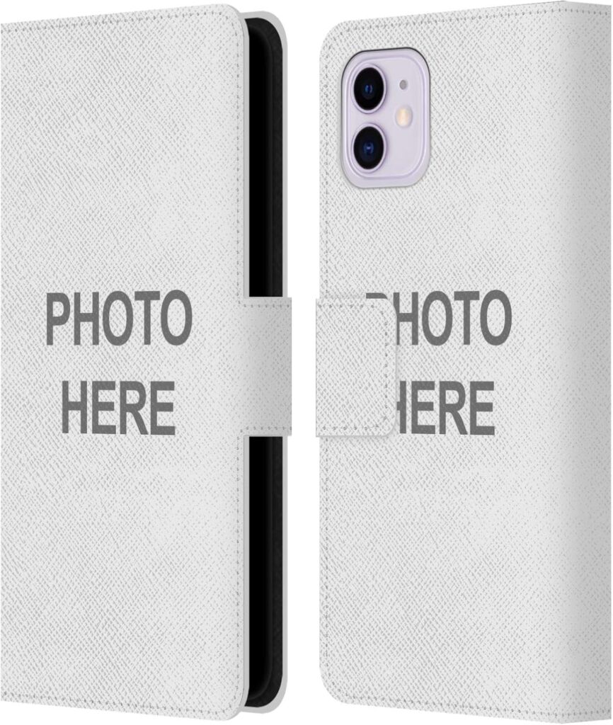 Personalized dog photo wallet phone case with custom picture