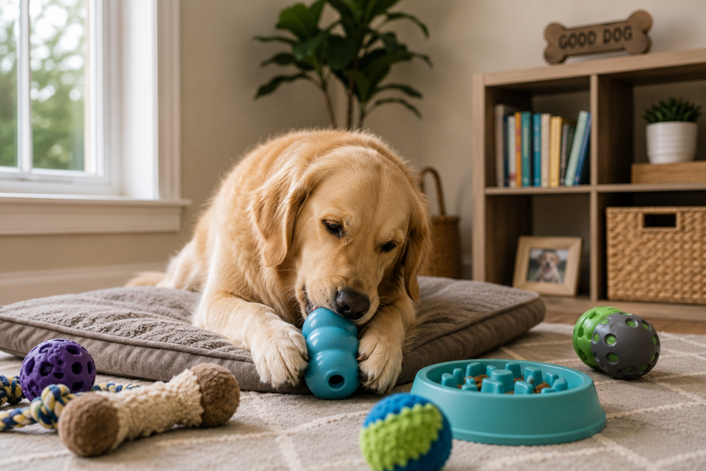How to Keep a Dog Entertained While Home Alone how to keep a dog entertained while home alone