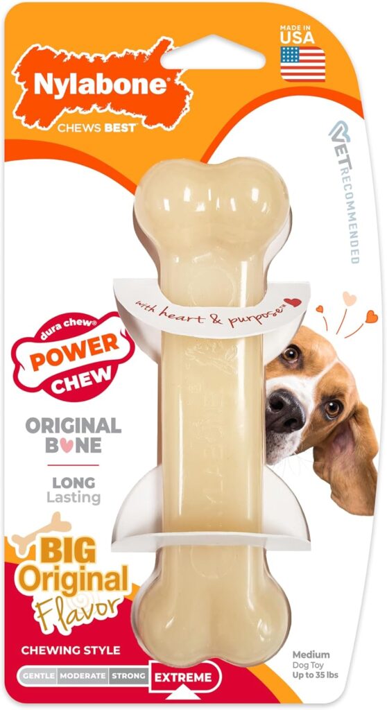 Best Indestructible Dog Toys for Aggressive Chewers in 2026 nylabone power chew original bone – best classic chew toy