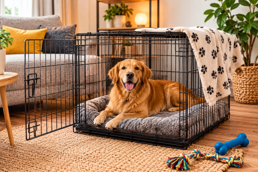 8 Best Dog Crates for Home Use in 2026 fbddc802 456d 4655 8d6d 87f51921e81f