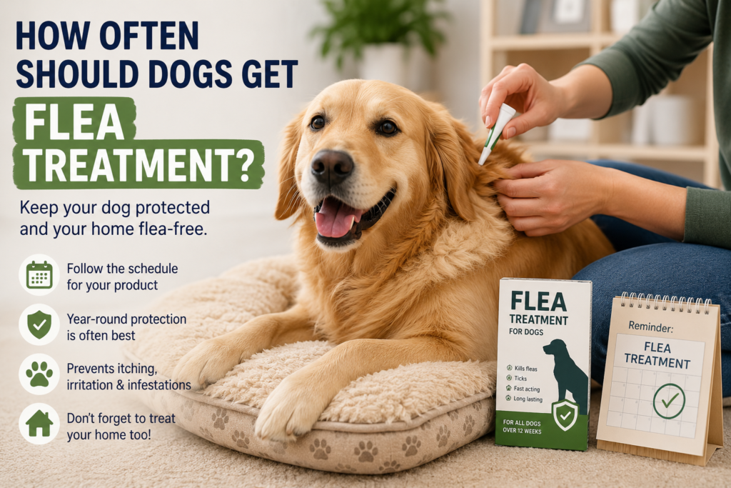 How Often Should Dogs Get Flea Treatment? ffda9d8d 99fc 445c ad0f 1b500ac7c6bc