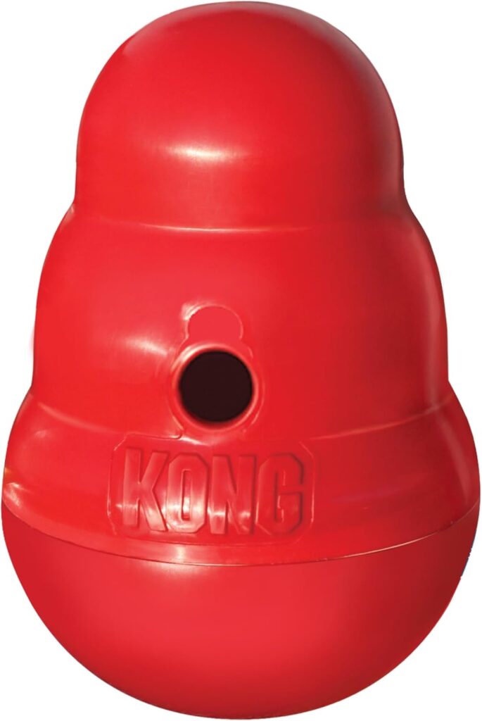 Best Gotcha Day Gifts for Dogs in 2026 KONG Wobbler interactive treat dispensing dog toy