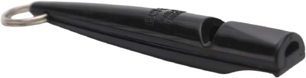 ACME 210.5 dog training whistle for recall practice during outdoor adventures